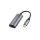 Qoltec Adapter Aluminiowa Przejściówka USB-C 3.1 MHL na HDMI 4K 60Hz 32AWG do Laptop Smartfon