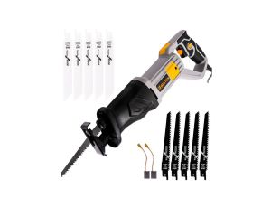 Piła szablasta BESTEN BE-2541 1700W 0-3000 RPM skok 22 mm SDS rękojeść obrotowa 10 brzeszczotów w zestawie