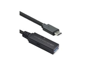 ROLINE Kabel USB 3.2 Gen 1 Active Repeater, typ A - C, czarny, 10 m