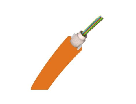 Kabel światłowodowy DAC 2 włókna SM 9/125 G.657.A1 zewnętrzny ziemny pomarańczowy FIXNET /1000m/