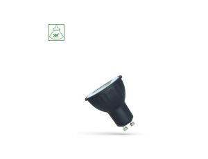 Żarówka LED GU10 230V 6W 450lm 4000K czarna