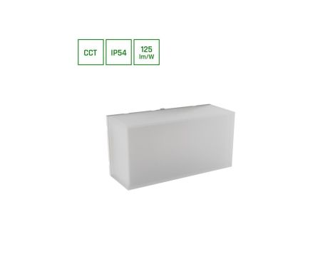 SCATOLLO 8W CCT 230V IP54 200x100x75MM BIAŁY ELEWACYJNA