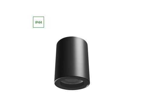 CHLOE GU10 NATYNKOWA GU10 250V IP44 70X90MM CZARNY OKRĄGŁA NIERUCHOMA