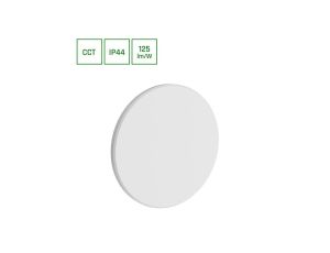 Oprawa elewacyjna LED PIATTA 12W 1500lm CCT IP44 biały