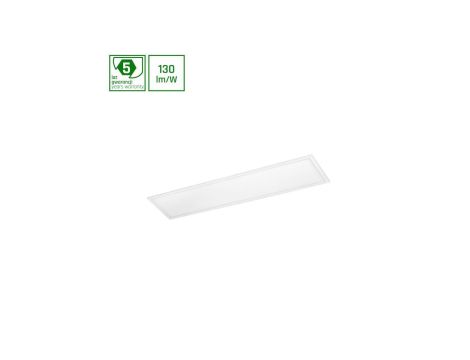 ALGINE PANEL BACKLIGHT WITH PHILIPS DRIVER 40W WW 230V 120st IP20 300x1200x26 BIAŁY 5 lat gw.