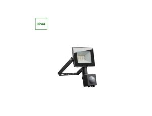 NOCTIS LUX 4 NAŚWIETLACZ 10W NW 230V IP44 94x150x53mm CZARNY czujnik ruchu PIR