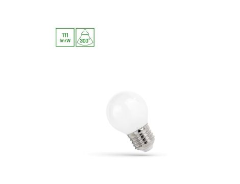 LED KULKA E-27 230V 5.5W COG WW MILKY SPECTRUM