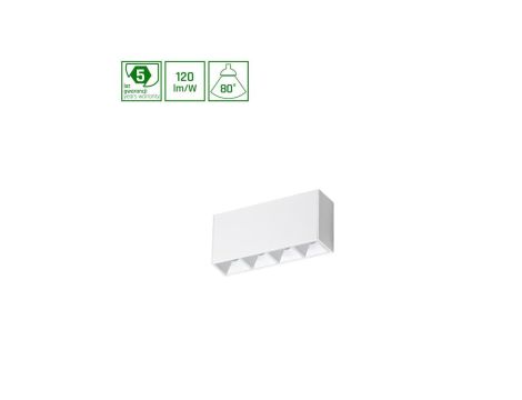 MINI28 ALLDAY INSPIRE ONE DARK LIGHT 80st BIAŁY 830 17W 230V 280mm BIAŁY