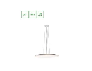 NYMPHEA FLAT DUO 48W CCT 230V 120ST IP54 FI500X26MM BIAŁY OKRĄGŁA