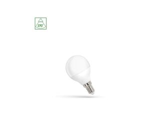 LED KULKA E-14 230V 1W CW SPECTRUM