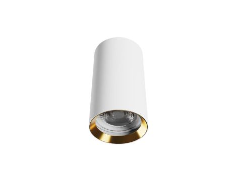 CHLOE VARIOSA GU10 NATYNKOWA GU10 230V IP20 55x100MM BIAŁY ŚRODEK ZŁOTY OKRĄGŁA