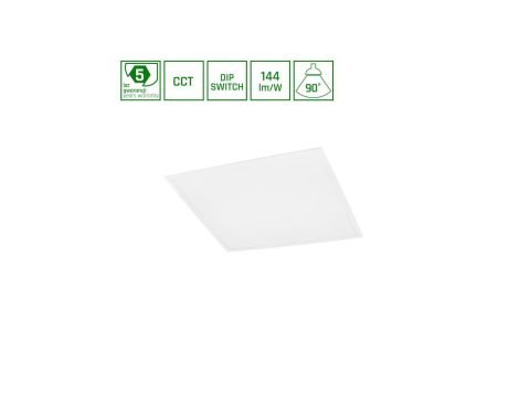 ALGINE PANEL BACKLIGHT 25W/40W/45W CCT 230V 90st IP20 UGR19 620x620x34MM BIAŁY 5 LAT GWARANCJI