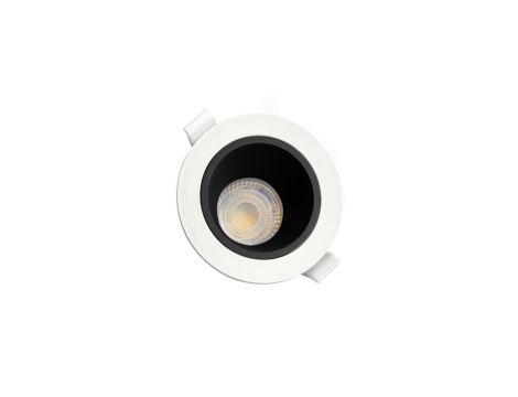 FIALE CORE ANTI-GLARE GU10 OCZKO GU10 IP20 FI95X46MM BIAŁY SRODEK CZARNY OKRĄGŁA