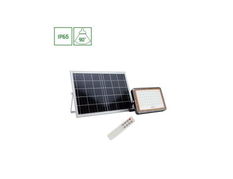NOCTIS SOLARIS 2 NAŚWIETLACZ 200W CW 90st IP65 IK04 230x172x39mm+390x300x17mm CZARNY 3 lat gw.