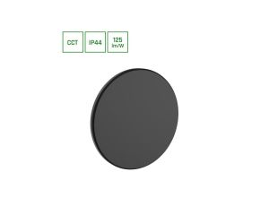 Oprawa elewacyjna LED PIATTA 12W 1500lm CCT IP44 czarny