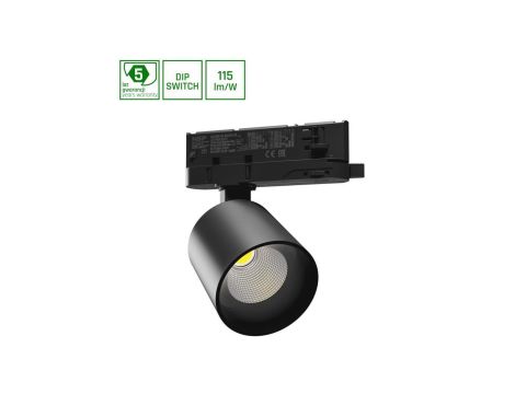 ARTEMIDA MINI 6.5-20W NW 230V 36, 60st. IP20 Ra90 75x78x110 CZARNY 5 lat gwarancji z regulacją mocy