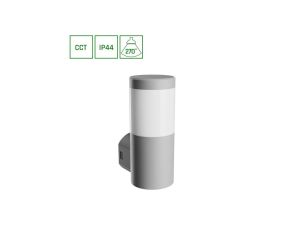 Oprawa elewacyjna STELLA COLUMN WALL GU10 6W 450lm CCT IP44 IK08 szary