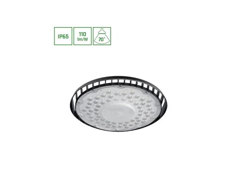 PLATEO SUN 4 HIGH BAY 205W NW 230V 70ST IP65 IK06 303X90MM CZARNY