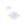 DURE 3 DOWNLIGHT 8W NW 230V 110st IP54 IK06 118x31 BIAŁY okrągła zasilacz zintegrowany