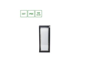 Oprawa elewacyjna LED VERTO BLOCK 20W 2400lm CCT 160/120st IP65 czarny