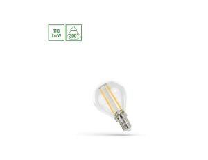 LED KULKA E-14 230V 1W COG NW CLEAR SPECTRUM