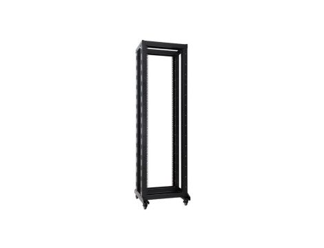 Szafa stojąca OPEN RACK 19 32U 600x1000mm Stojak do serwerów i magazynów energii Otwarta Czarna NEKU