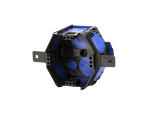 Puszka instalacyjna podtynkowa sześciokątna fi: 75x48 IP30 montaż pianą F-TRONIC