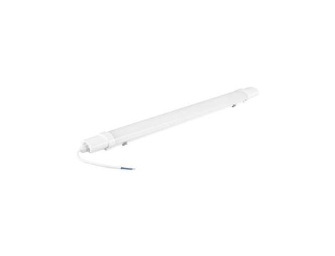 Oprawa sufitowa 60cm LED 18W 1500lm 6500K IP65 biała bez zawiesi barwa CW biała zimna MASTER LED