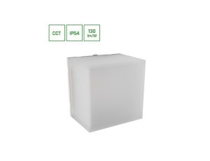 Oprawa elewacyjna SCATOLLO 5W 400lm CCT IP54 100x100x75mm biały