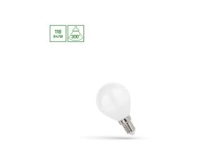 LED KULKA E-14 230V 5.5W COG NW MILKY SPECTRUM