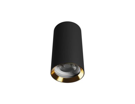 CHLOE VARIOSA GU10 NATYNKOWA GU10 230V IP20 55x100MM CZARNY ŚRODEK ZŁOTY OKRĄGŁA