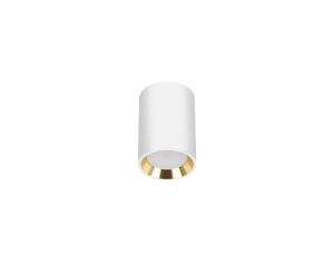 Oprawa downlight CHLOE GU10 MINI 70x100mm biały / złoty
