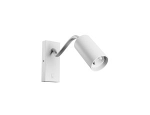 Kinkiet SQUALLA VARIOSA FLEXI SWITCH GU10 230V 55x100x410mm biały