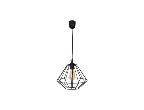Lampa wisząca COLIN BLACK 1xE27 MLP4789 Milagro