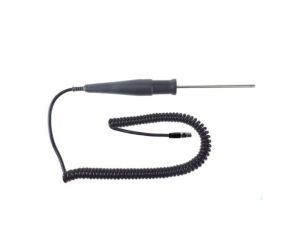 Czujnik temperatury PT100 RTD Systemy pneumatyczne Perforowana DIN długość 110mm średnica 4mm dł. kabla 2m RS PRO