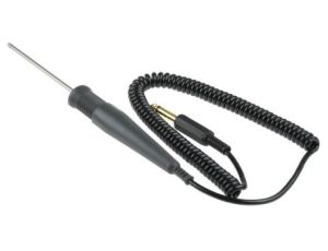 Czujnik temperatury NTC Systemy pneumatyczne Perforowana Wtyk dwubiegunowy jack cala długość 110mm średnica 4mm dł.