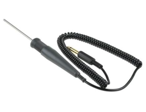 Czujnik temperatury NTC Systemy pneumatyczne Perforowana Wtyk dwubiegunowy jack cala długość 110mm średnica 4mm dł.