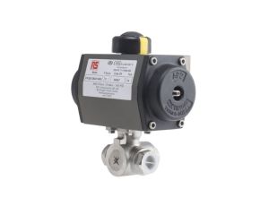 Zawór z pneumatycznym elementem wykonawczym RS PRO