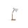 Lampa stołowa BALBO kolor biały mat/drewno metal/drewno, E14 IP20 T22004B-WH Zuma Line