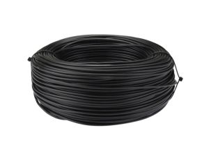 Kabel instalacyjny H07Z-K 2,5mm2 jednożyłowy czarny 450/750V bezhalogenowy giętki linka Helukabel /100m/