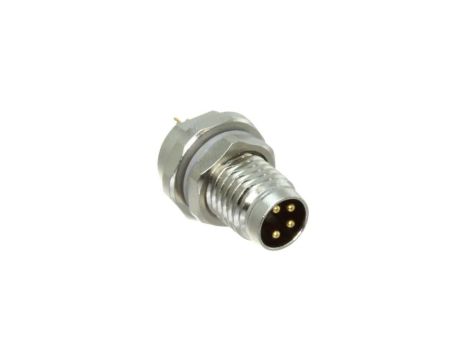 Złącze okrągłe M8 męskie proste do lutowania 4pin 30V T4030014041-000