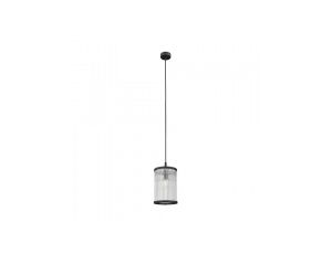 Lampa wisząca SERGIO kolor czarny mat metal/szkło, E14 IP20 P0528-01F-P7AC Zuma Line