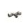 Adapter gwintowany teowy typu gwint – rura Żeńska BSP 1/4 BSP Wciskane 6 mm RS PRO Adapter gwintowany teowy 1/4 in Male