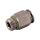 Adapter gwintowany prosty gwint – rura RS PRO 1/8 in Male rodzaj Męski Gwintowany, rura Mosiądz niklowany 1/8in