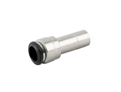 Adapter gwintowany prosty typu rura – rura Wciskane 10 mm Wciskane 4 mm RS PRO Adapter prosty do rur