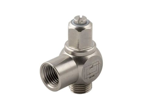 Regulator przepływu RS PRO Gwintowany Regulator przepływu 66070 1/8cal