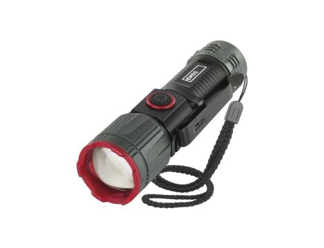 Latarka metalowa LED 300 lm, 700 mAh, ładowalna P3120