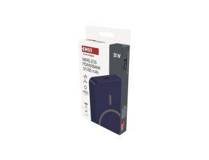 Powerbank EMOS WI 1046, 10 000 mAh, 20 W+Wireless, future dusk