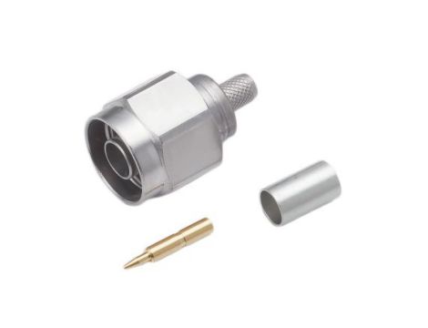 Złącze koncentryczne, 50, 11GHz, Męski, Lutowane, Montaż na kablu +85C -40C
