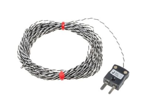 Termopara typ J do +250C kabel 10m IEC